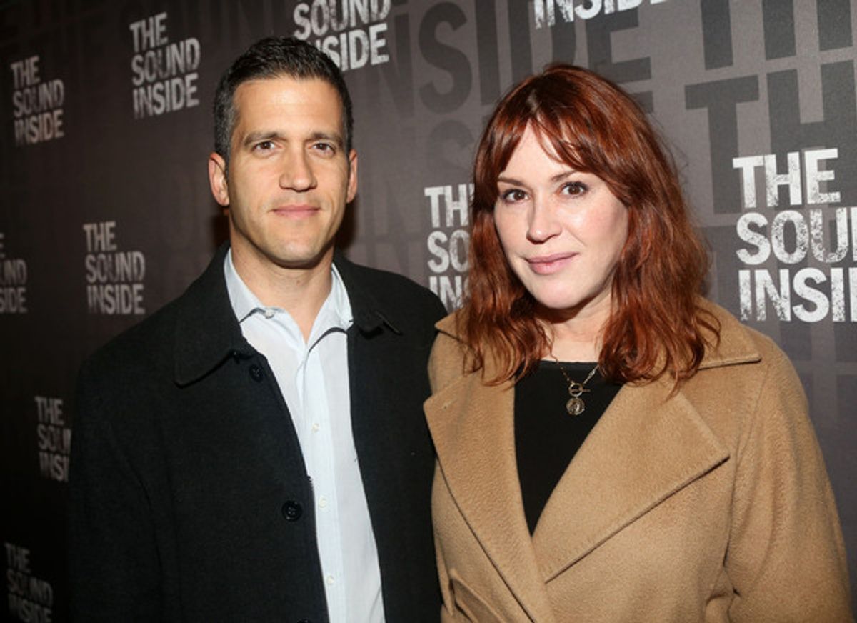 Panio Gianopoulos and wife Molly Ringwald  at 