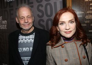 Producer Jeffrey Richards and Isabelle Huppert @ BroadwayWorld Producer Jeffrey Richards and Isabelle Huppert Photo