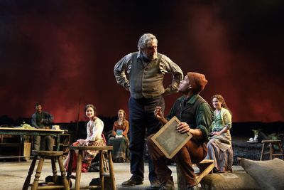 Ciaran Hinds, Julian Moore-Cook Photo