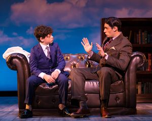 (L to R) Julian Emile Lerner and Bobby Conte Thornton in LAST DAYS OF SUMMER at George Street Playhouse, October 15 thru November 10, 2019. Photo by T. Charles Erickson.
@ BroadwayWorld (L to R) Julian Emile Lerner and Bobby Conte Thornton in LAST DAYS OF SUMMER at Georg Photo