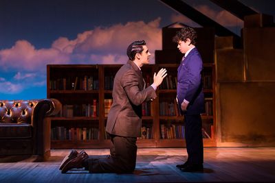 (L to R) Bobby Conte Thornton and Julian Emile Lerner in LAST DAYS OF SUMMER at Georg Photo