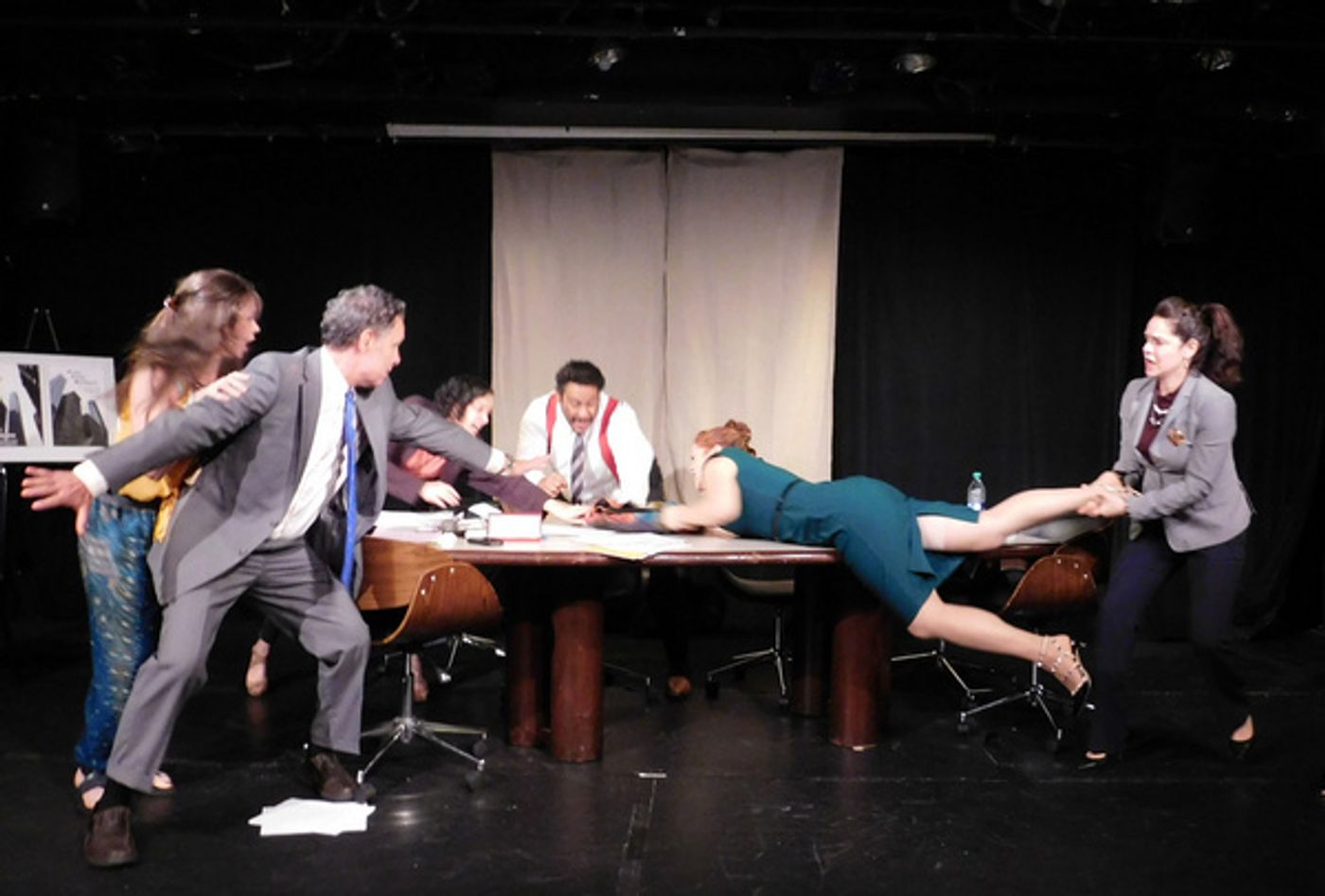 Photo Flash: QUIET ENJOYMENT Opens Today Off-Broadway  Image