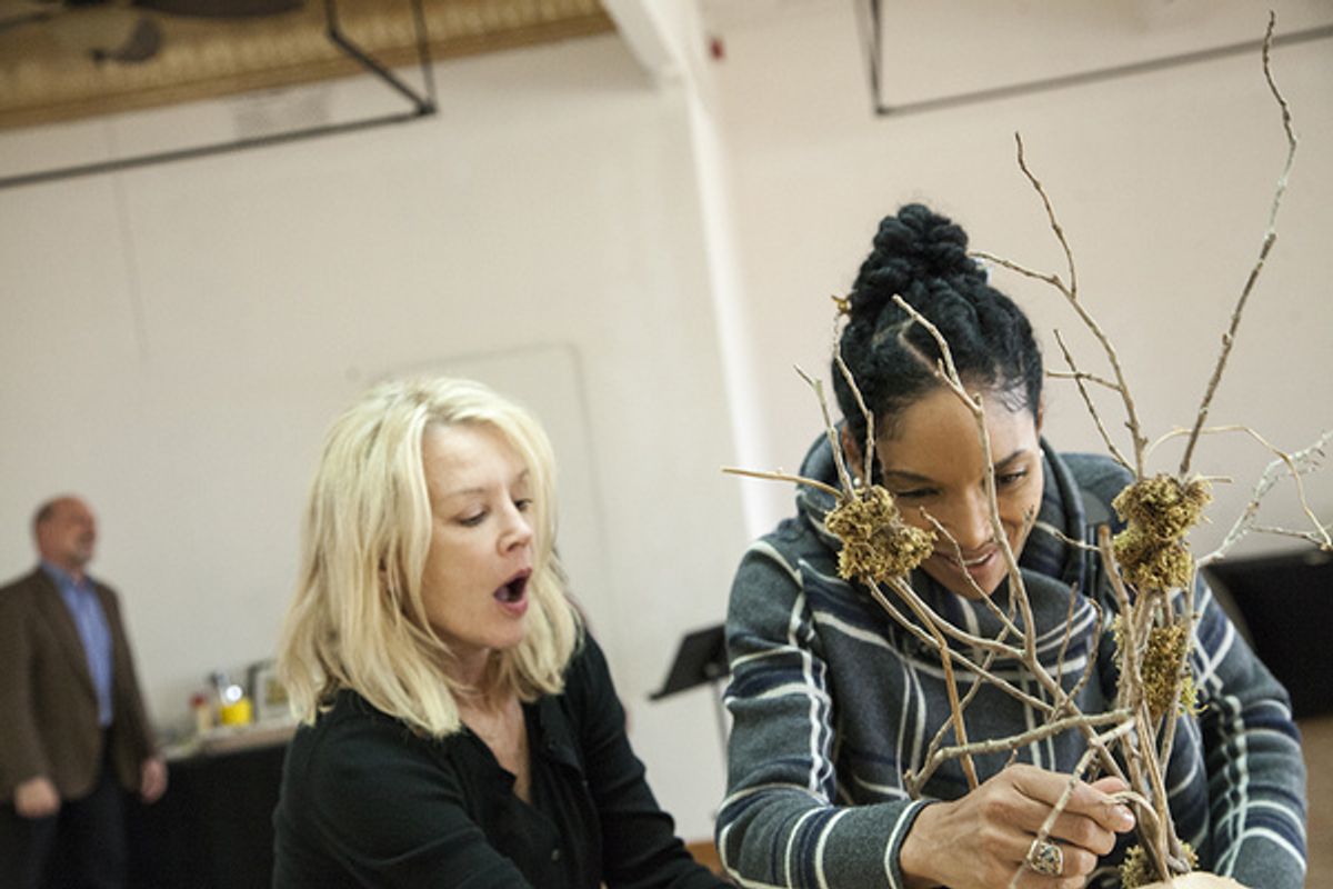 James Sheldon''s Reparations directed Tony Award-nominee Michele Shay | Cast Lisa Arrindell, Alexandra Neil (photo credit Hollis King) at 