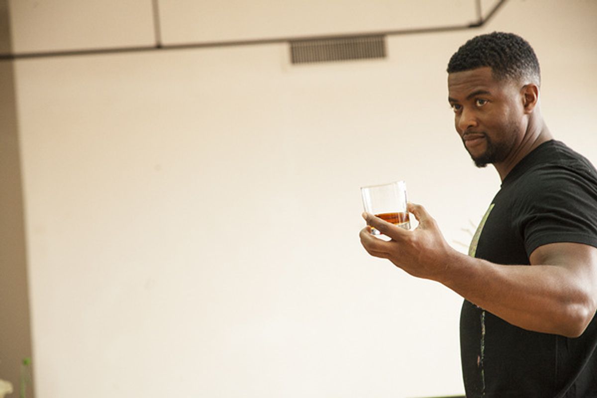 James Sheldon''s Reparations directed Tony Award-nominee Michele Shay | Cast Kamal Bolden (photo credit Hollis King) at 