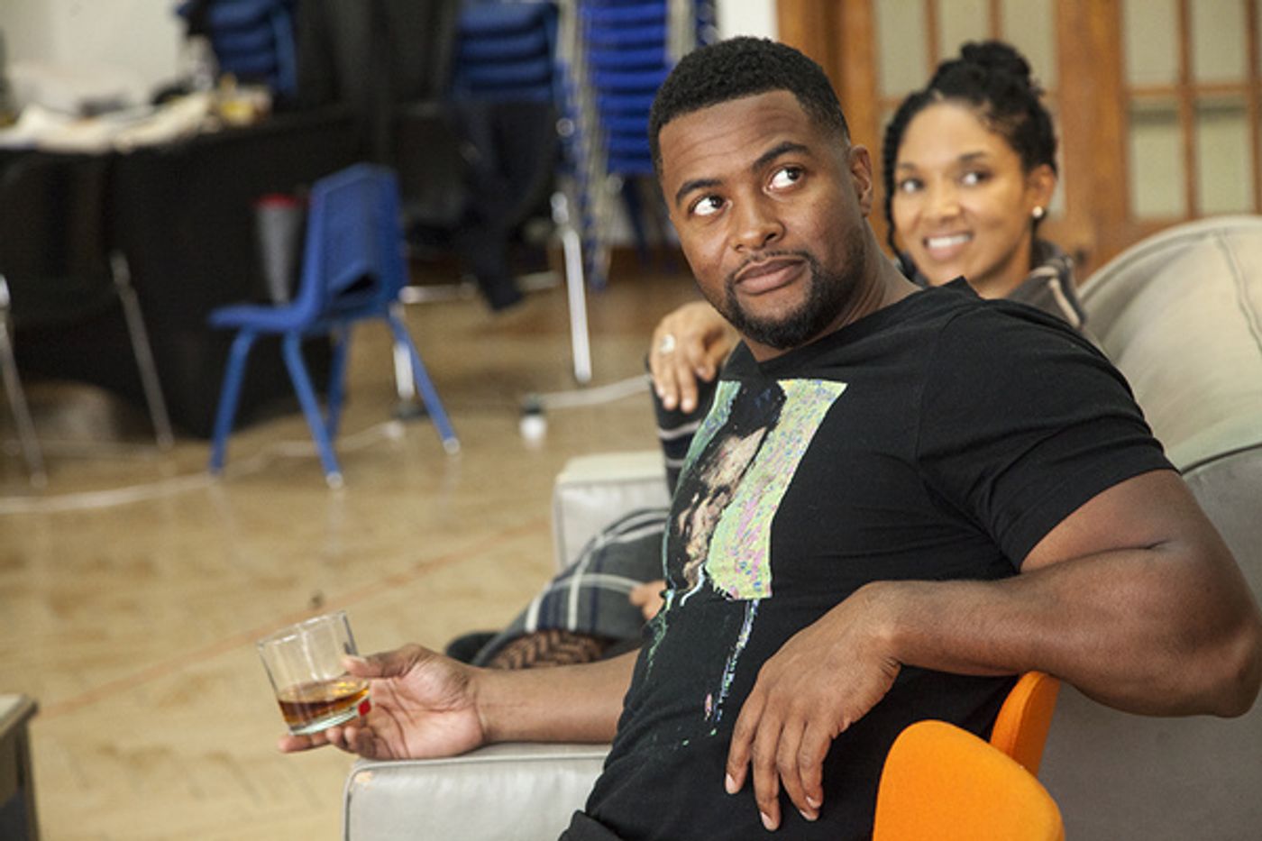 Photo Flash: In Rehearsal For The World Premiere Of REPARATIONS By James Sheldon  Image