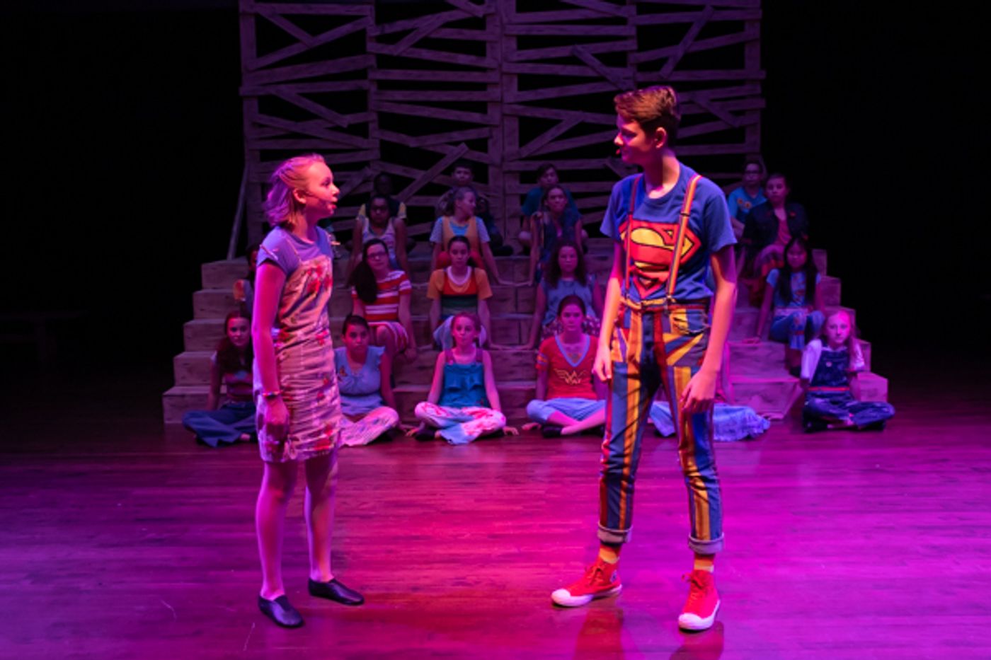 Photo Coverage: First look at New Albany Middle School Theatre Dept.'s GODSPELL JR. Photo Coverage: First look at New Albany Middle School Theatre Dept.'s GODSPELL JR. Image