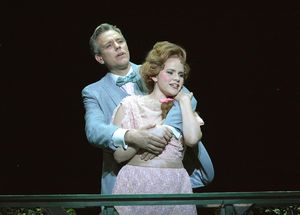 Adam Pascal and Katharine McDonough Photo