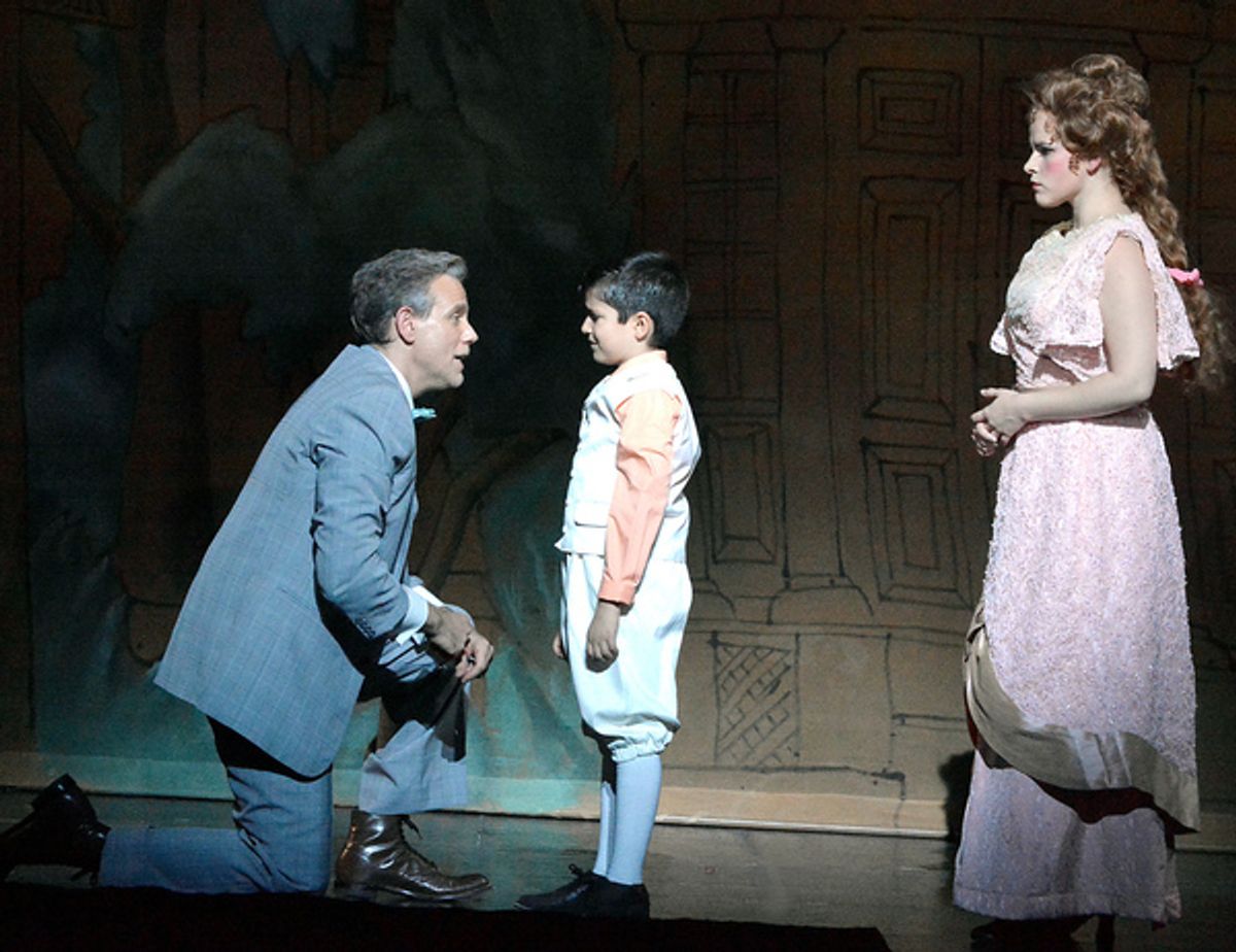 Adam Pascal, Joshua Blonde and Katharine McDonough at 