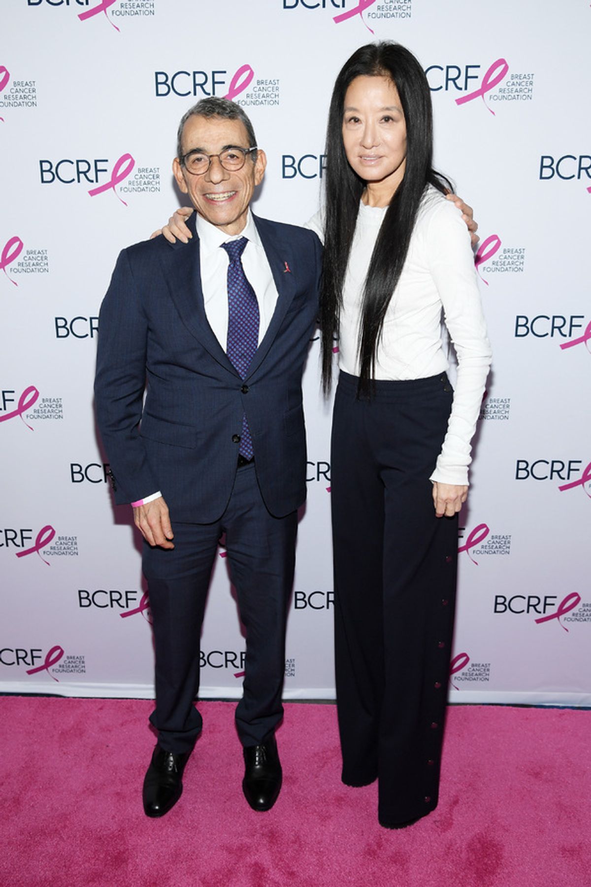 Eric Winer, MD and Vera Wang  at 