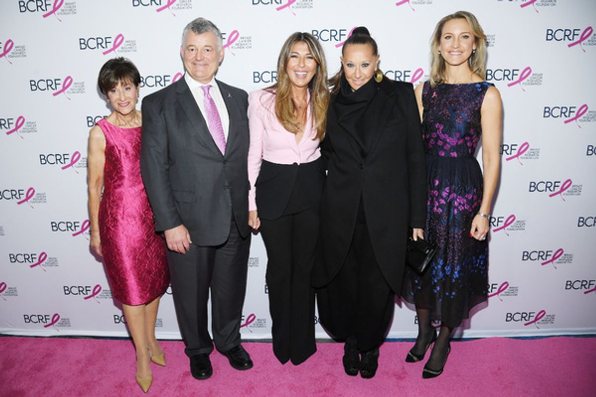 Myra Biblowit, William P. Lauder, Nina GarcÃ­a, Donna Karan, and Kinga Lampert  at 