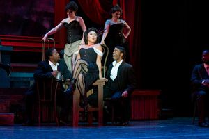 Meg Young, Meaghan Peatkau, Jarius Cliett, Niki Badua & CJ Babb @ BroadwayWorld Meg Young, Meaghan Peatkau, Jarius Cliett, Niki Badua & CJ Babb Photo