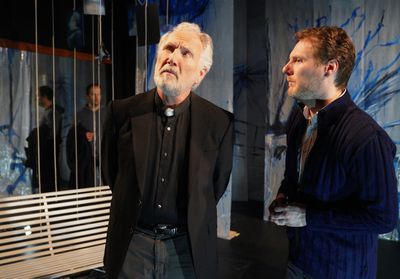 Mark Peters & Michael Sean Cirelli in DUCK. Photo by Steven Pisano. Photo