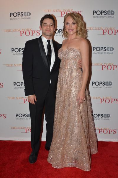 Jeremy Jordan and Ashley Spencer Photo