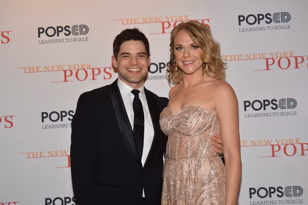 Jeremy Jordan and Ashley Spencer Photo