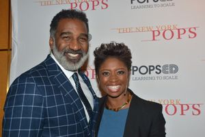 Norm Lewis and Montego Glover @ BroadwayWorld Norm Lewis and Montego Glover Photo