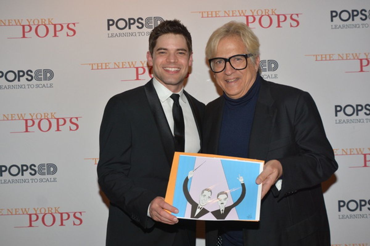 Jeremy Jordan and Ken Fallin at 