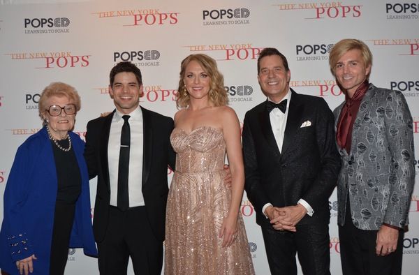 June Freemanzon, Jeremy Jordan, Ashley Spencer, Steven Reineke and Eric Gabbard Photo
