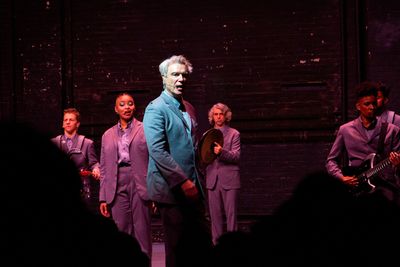 David Byrne and the company of AMERICAN UTOPIA Photo