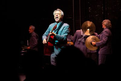 David Byrne and the company of AMERICAN UTOPIA Photo