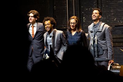 Alex Timbers, Bobby Wooten III, Annie-B Parson, Gustavo Di Dalva Photo