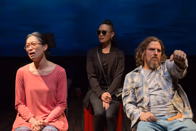 Helen Joo Lee, Emjoy Gavino and Paul Dâ€™Addario Photo