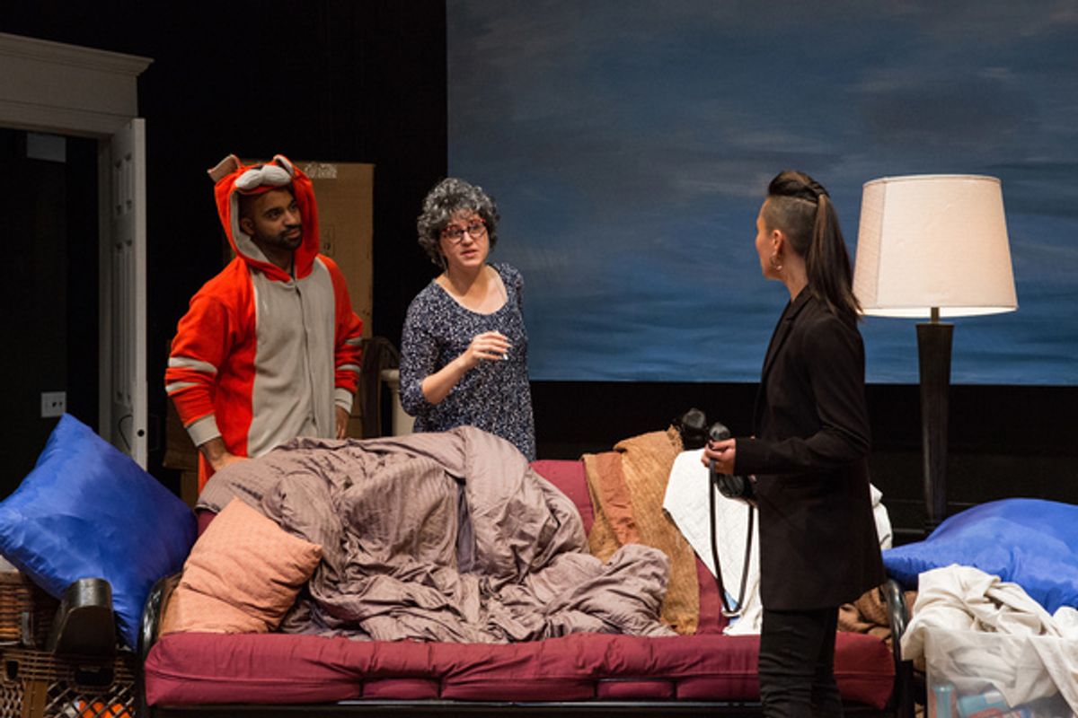 Martel Manning, Emilie Modaff and Emjoy Gavino at 