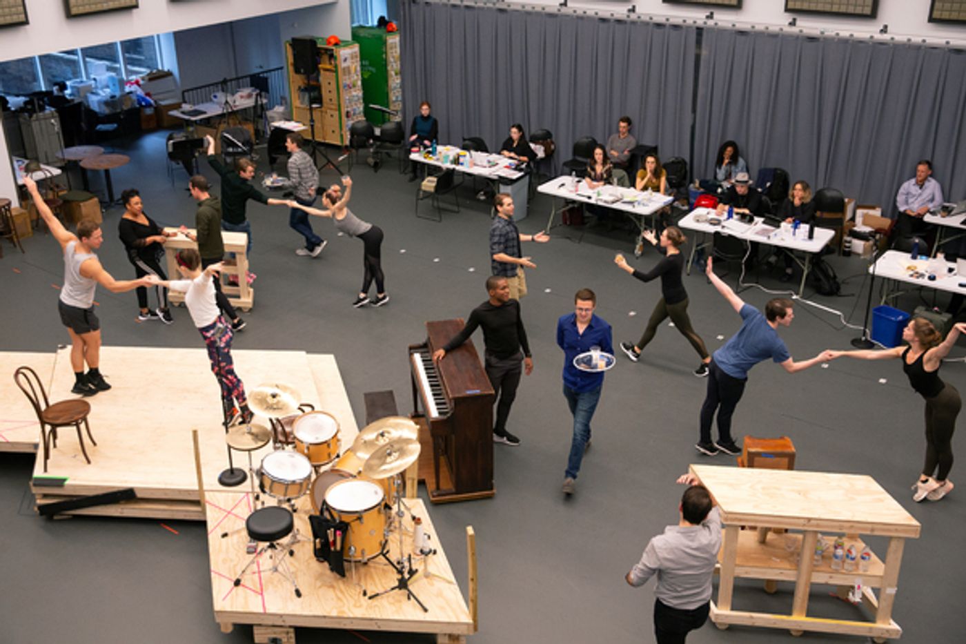 Photo Flash: In Rehearsal with the Tour Cast of BANDSTAND  Image