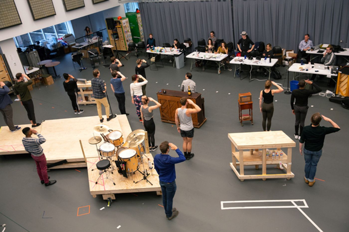 Photo Flash: In Rehearsal with the Tour Cast of BANDSTAND  Image