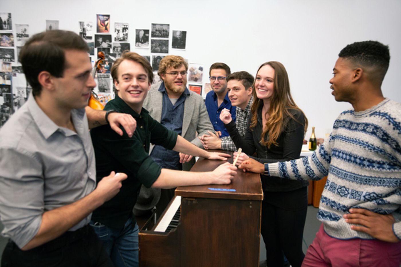 Photo Flash: In Rehearsal with the Tour Cast of BANDSTAND  Image