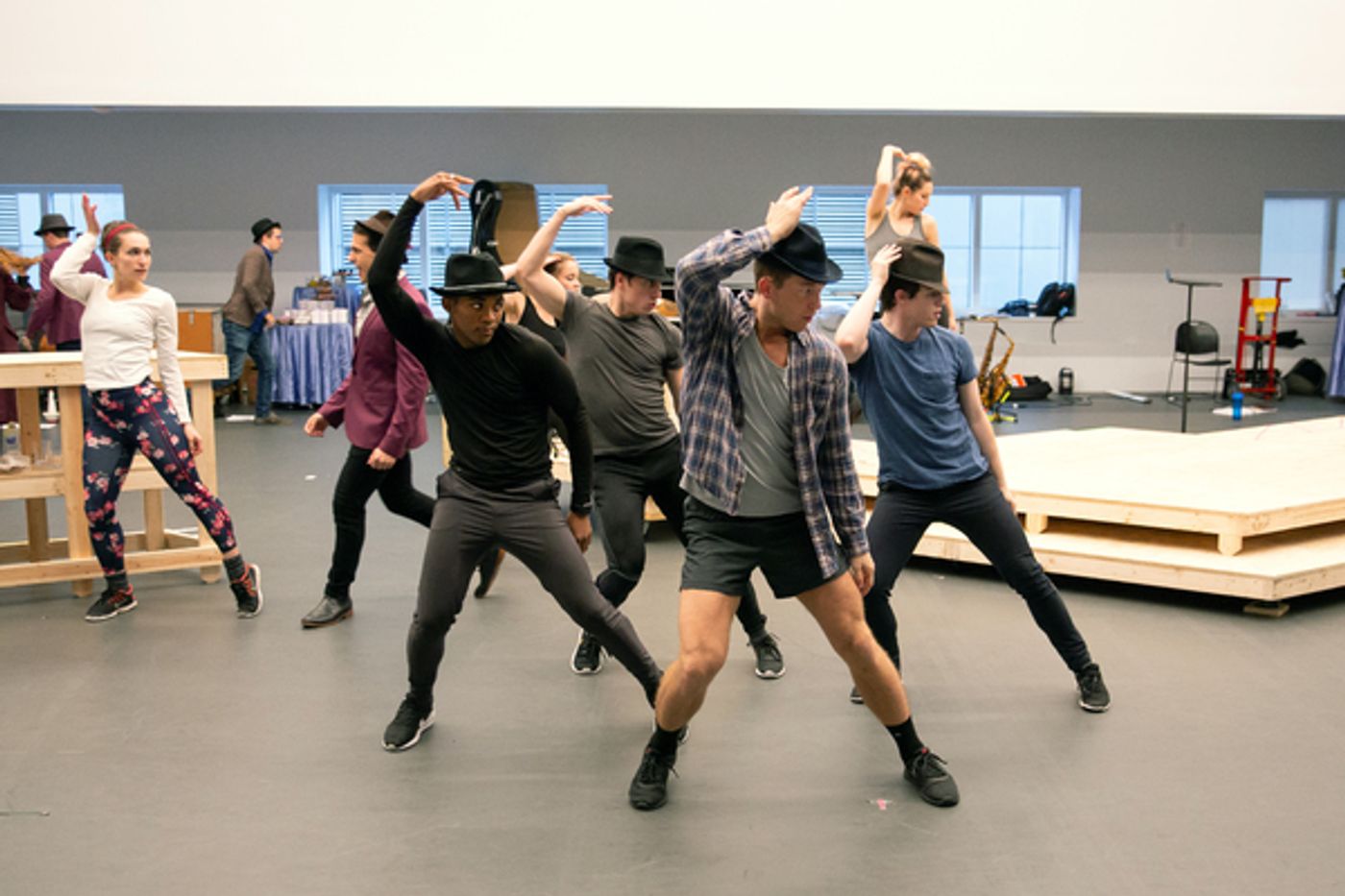 Photo Flash: In Rehearsal with the Tour Cast of BANDSTAND  Image