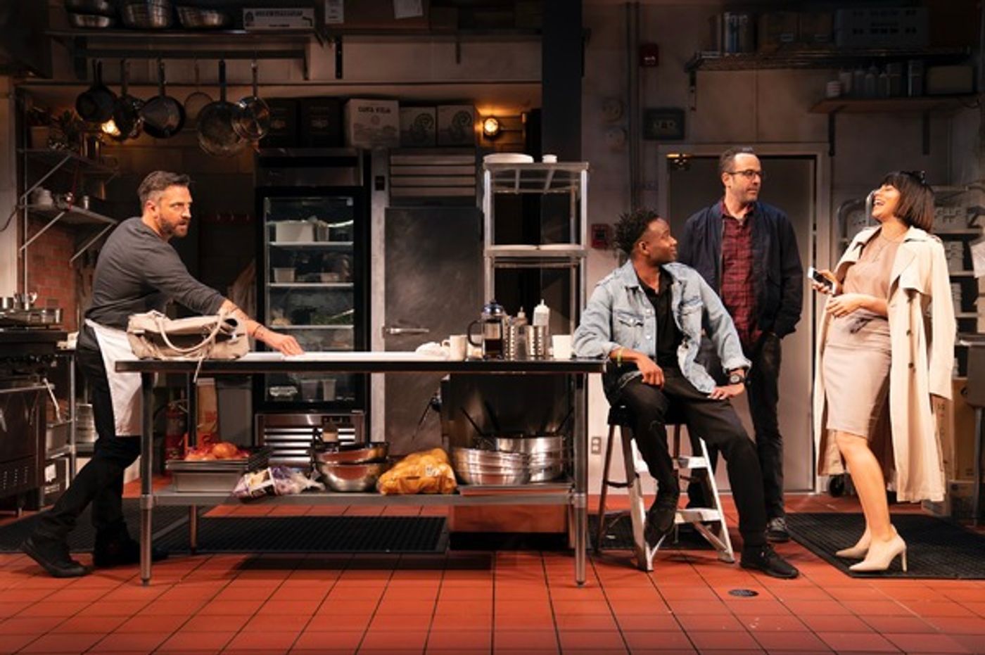 Photo Flash: First Look at Raul Esparza, Krysta Rodriguez & More in MCC's SEARED  Image