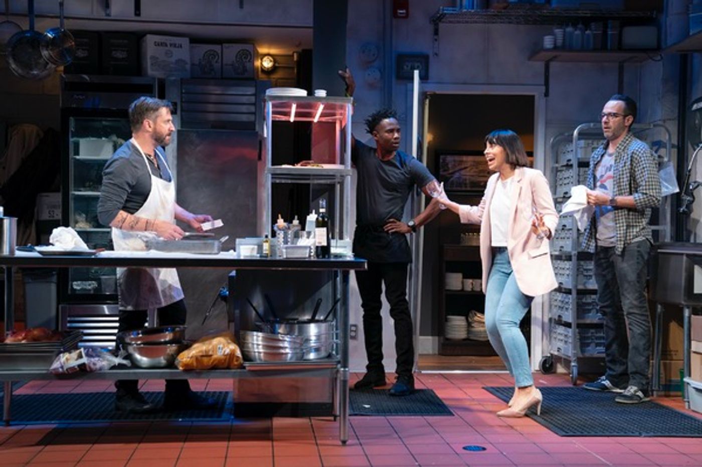 Photo Flash: First Look at Raul Esparza, Krysta Rodriguez & More in MCC's SEARED  Image