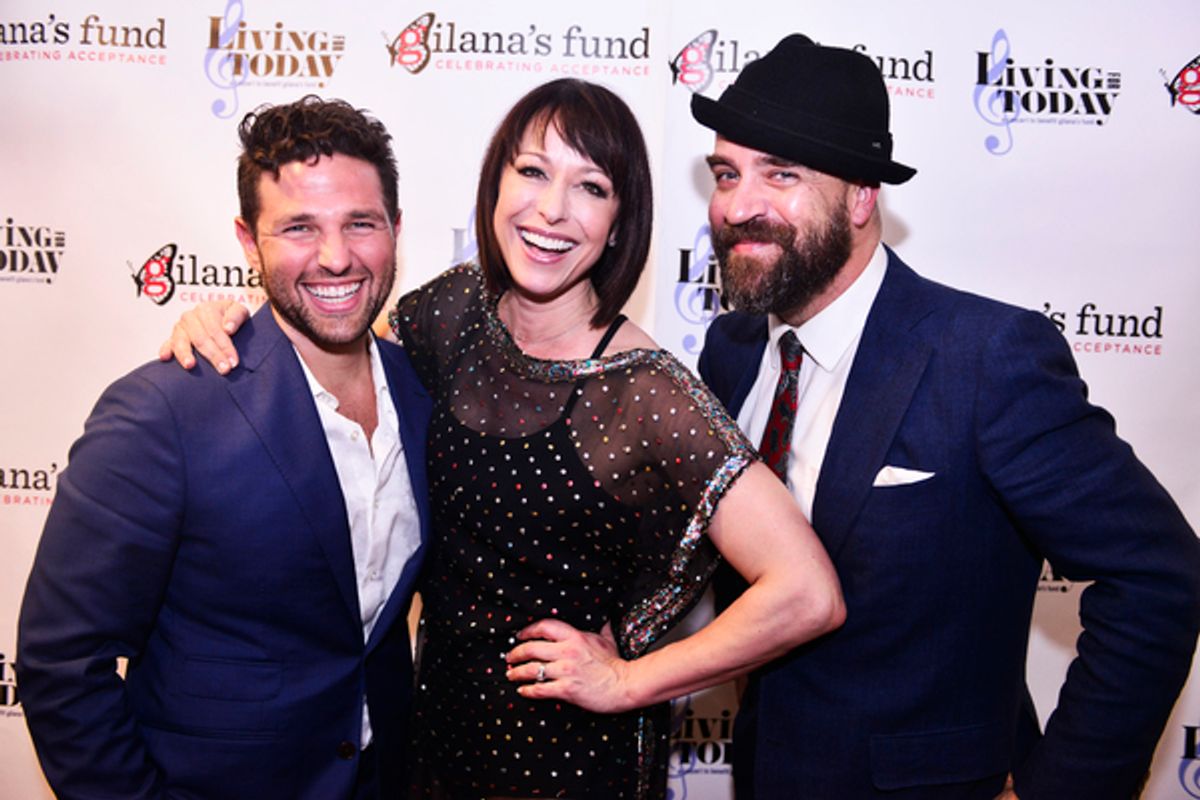 David R. Gordon, Paige Davis, Eric Anderson at 