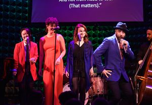 Cathy Ang, Paige Sommerer, Jillian Jameson, and Eric Anderson @ BroadwayWorld Cathy Ang, Paige Sommerer, Jillian Jameson, and Eric Anderson Photo