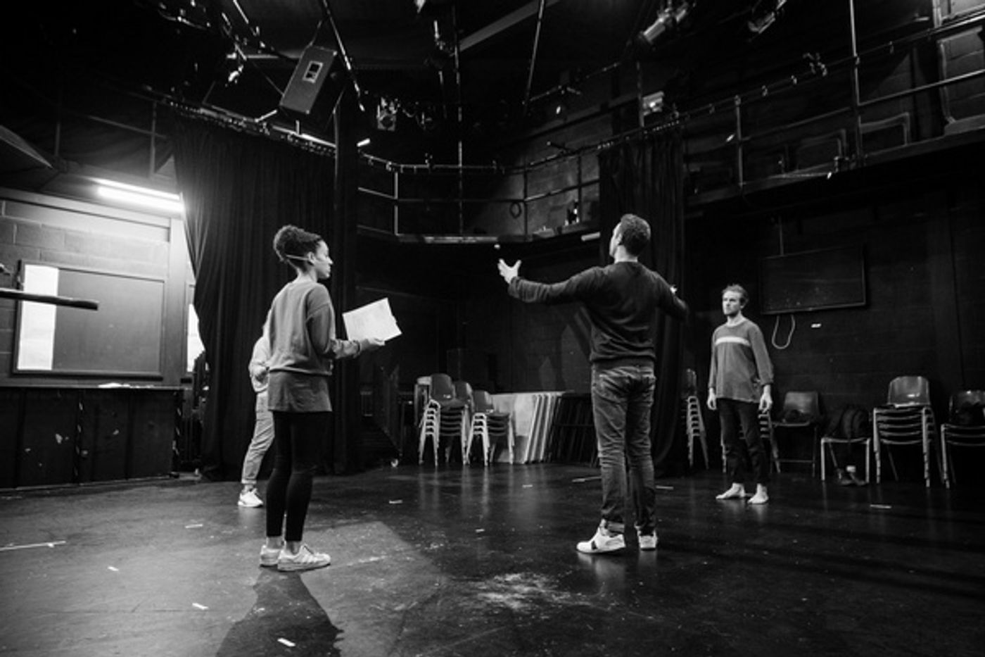 Photo Flash: In Rehearsal With The Shakespeare Project: MACBETH  Image