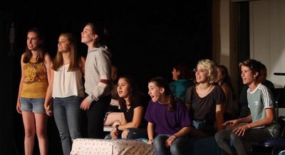 The Heavenly Seven Samantha Belding, Elizabeth Nelson, Anna Sieben, Ava Frances Photo