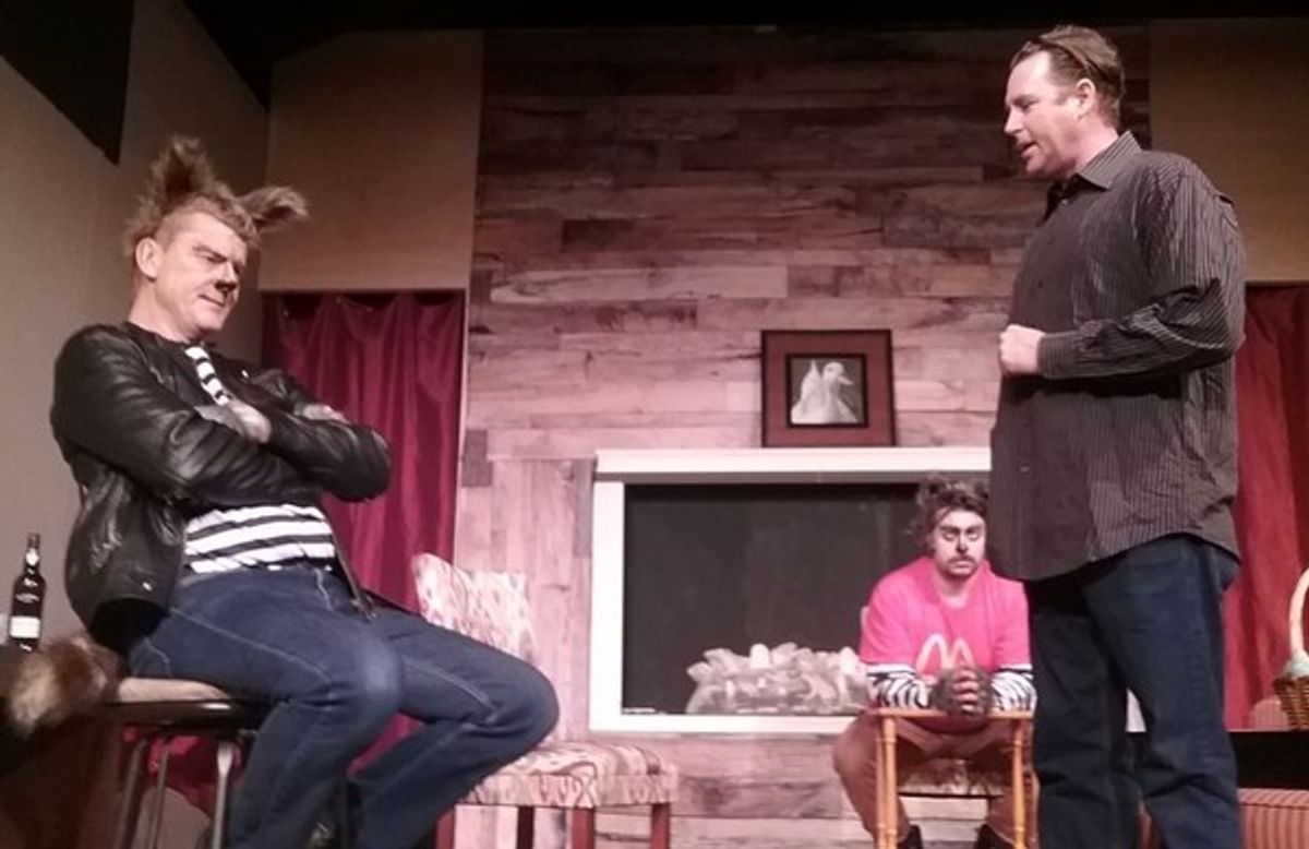  David Sullivan, Righteous Jolly, and John Helmke at 