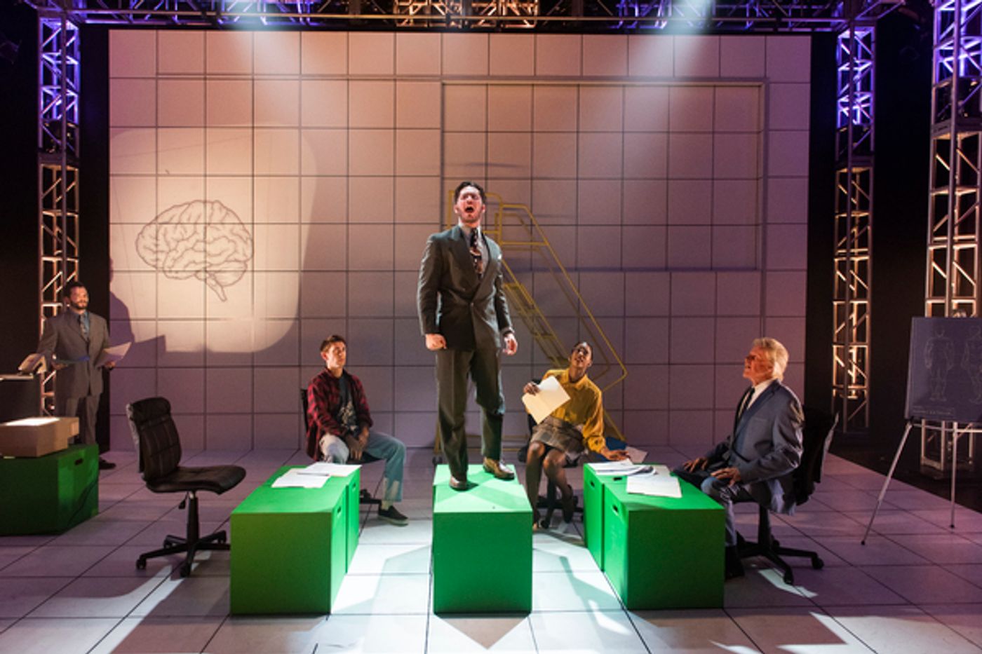 Photo Flash: Gary Busey Stars In ONLY HUMAN Opening Tonight At the Theatre at St. Clements  Image