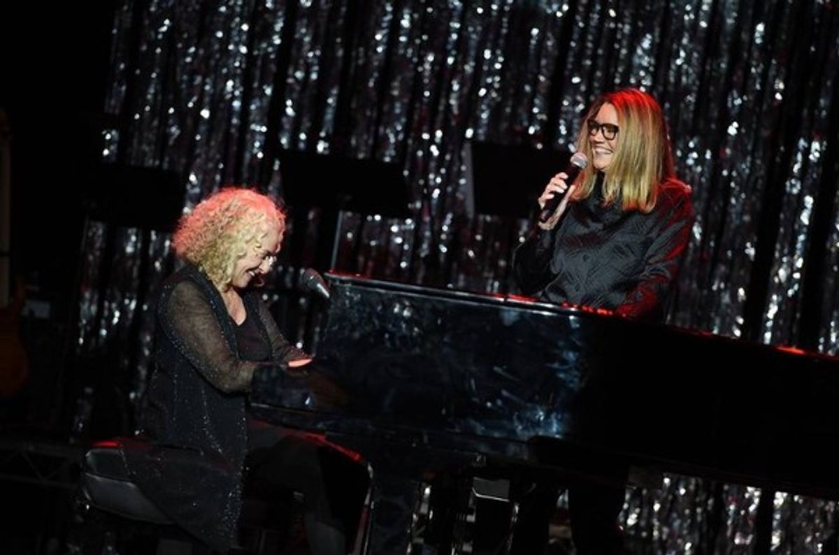 Carole King, Cindy Harrell-Horn at 