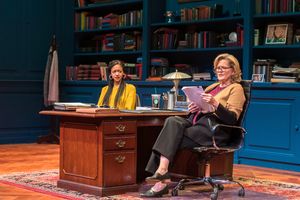 Cindy De La Cruz and Jordan Baker @ BroadwayWorld Cindy De La Cruz and Jordan Baker Photo