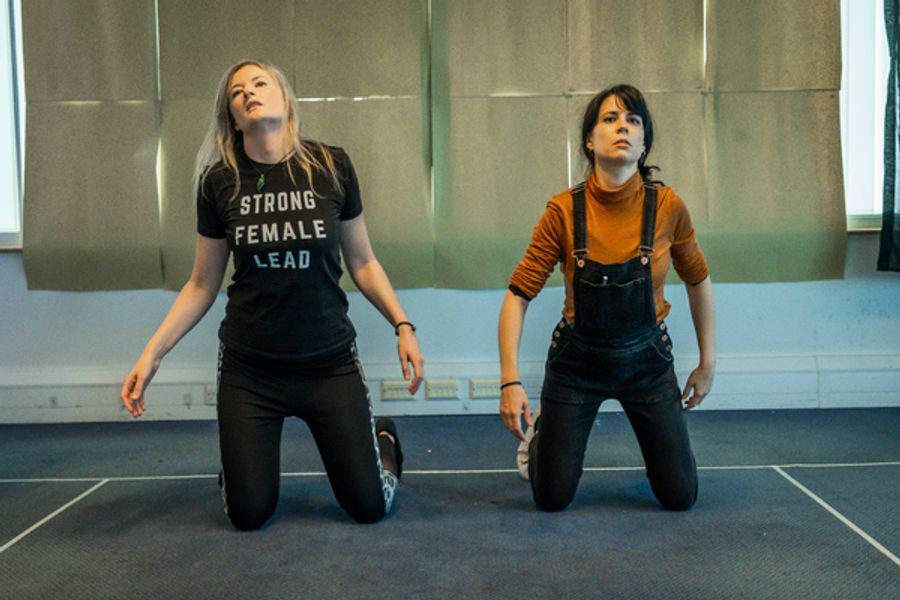 Photo Flash: Inside Rehearsal For 4.48 PSYCHOSIS at New Diorama Theatre Image