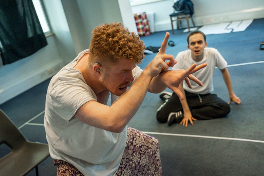 Photo Flash: Inside Rehearsal For 4.48 PSYCHOSIS at New Diorama Theatre Image