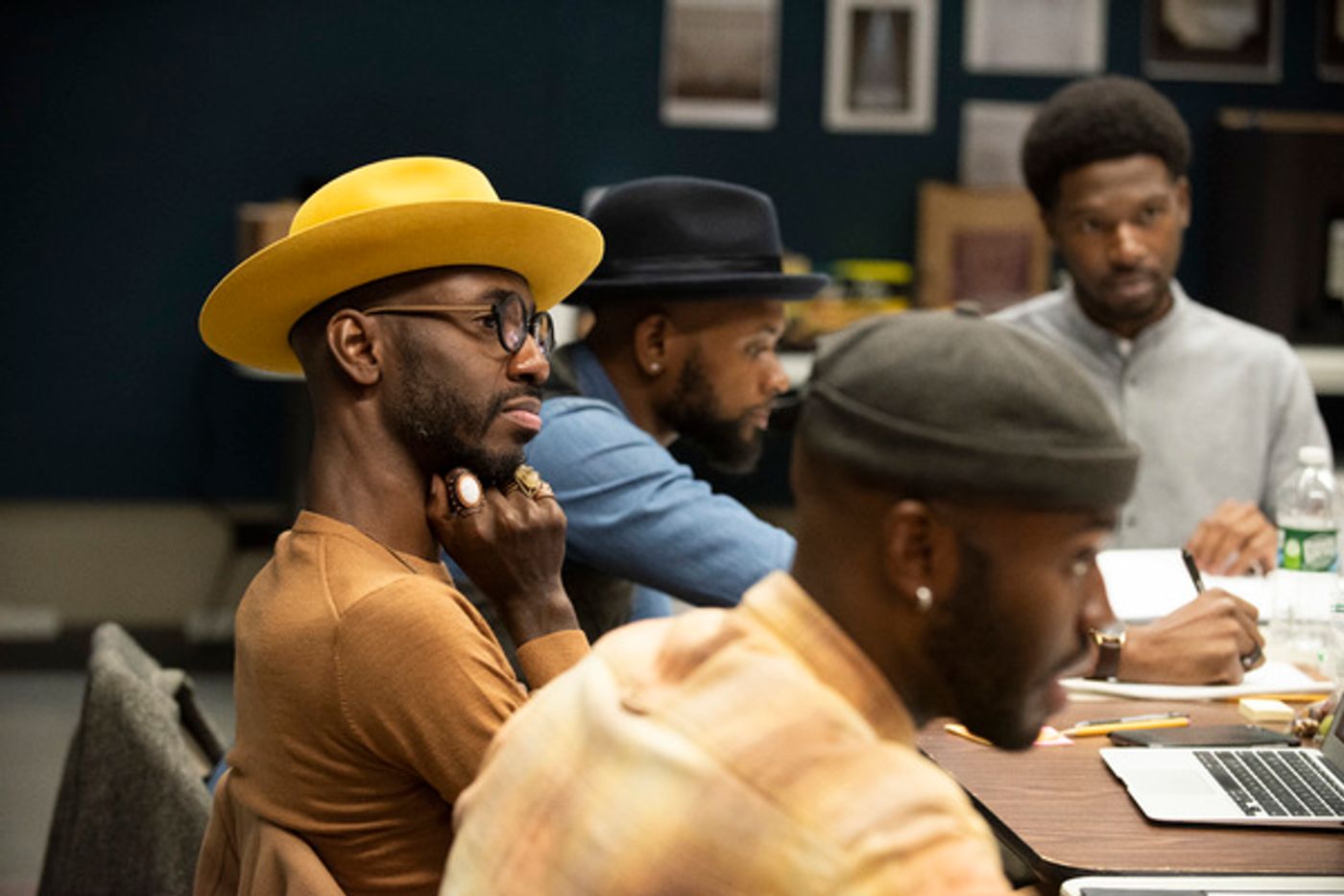 Photo Flash: Inside First Rehearsal For The New Group's ONE IN TWO  Image