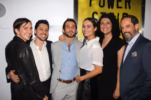 Tyne Rafaeli, Ali Lopez-Sohaili, Darius Homayoun, Dina Shihabi, Sylvia Khoury, Peter  Photo