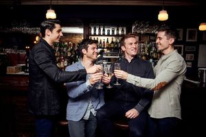 Bobby Conte Thornton, Etai Benson, Claybourne Elder, Matt Doyle @ BroadwayWorld Bobby Conte Thornton, Etai Benson, Claybourne Elder, Matt Doyle Photo