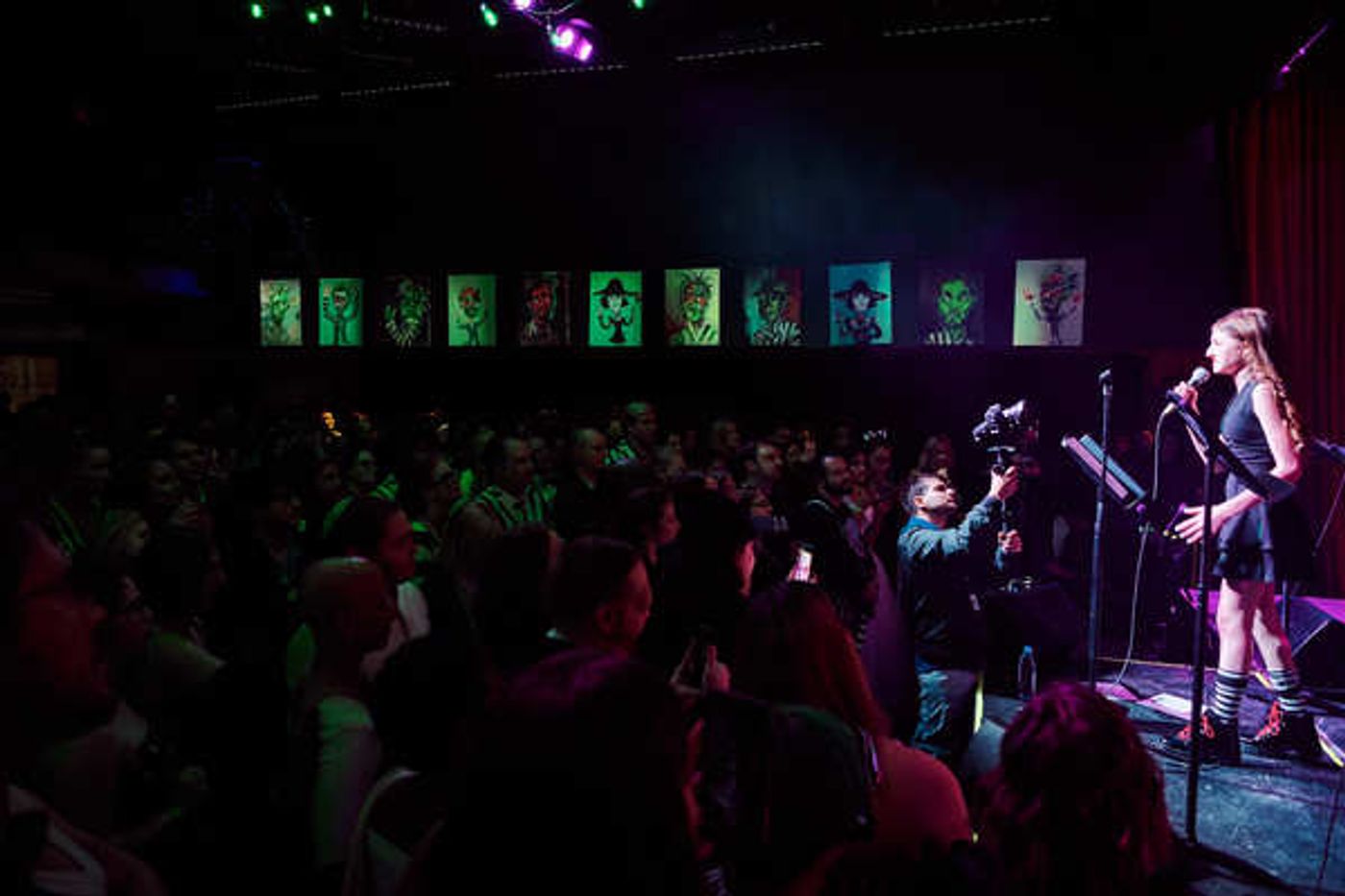 Photo Flash: BEETLEJUICE Stars Creep Out at BEETLEJUICE BLACK & WHITE BALL  Image