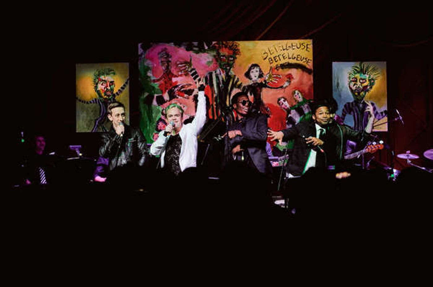 Photo Flash: BEETLEJUICE Stars Creep Out at BEETLEJUICE BLACK & WHITE BALL  Image