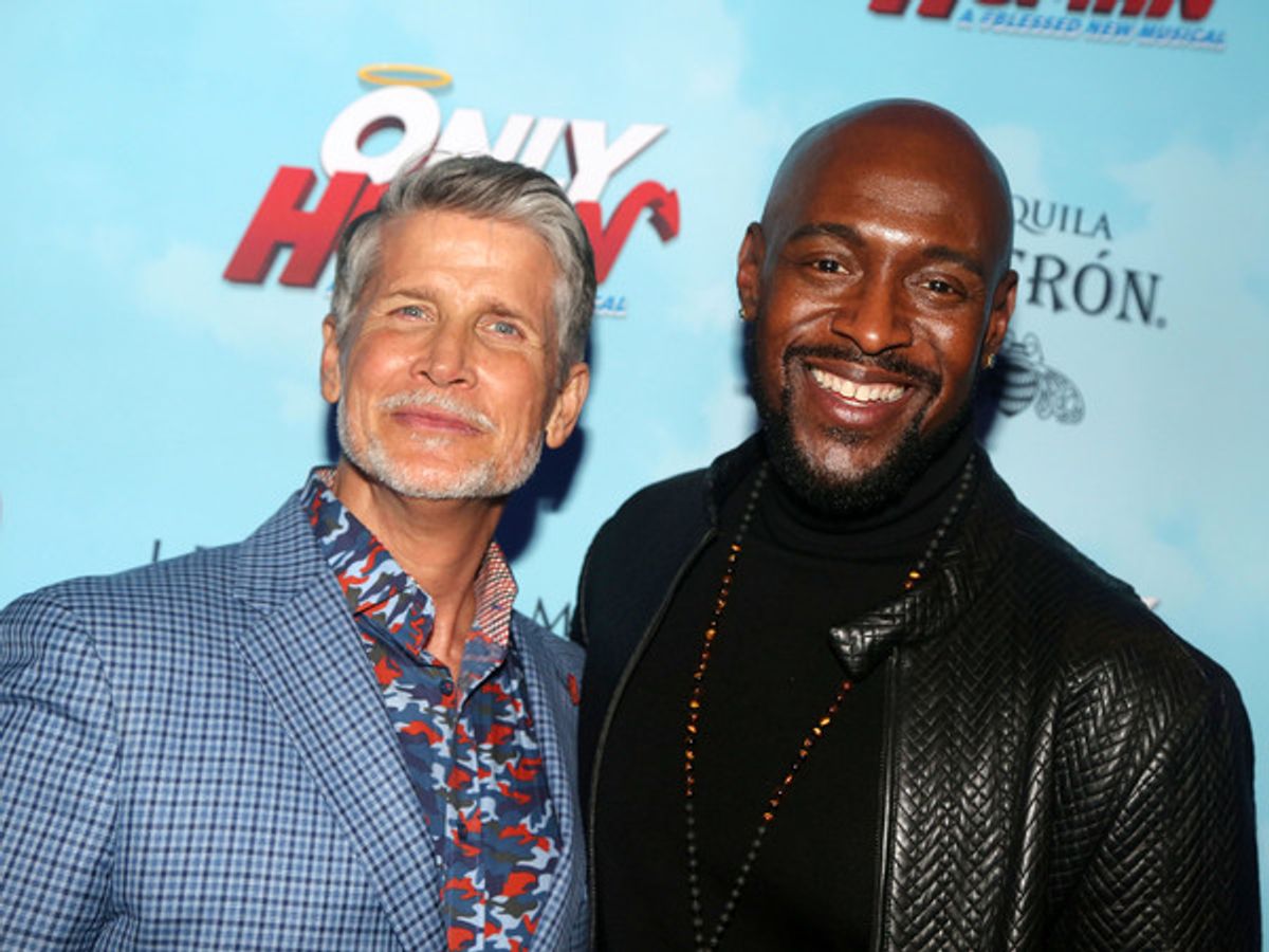 Charles West and John Eric Parker at 