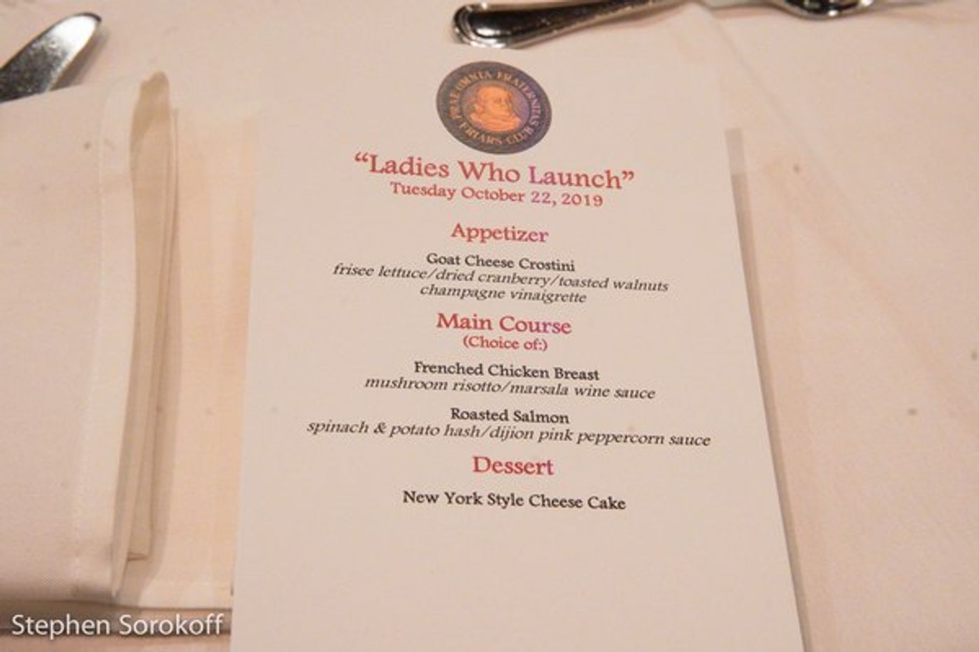 Photo Coverage: Broadway Producers 'Launch' at the Friars Club  Image