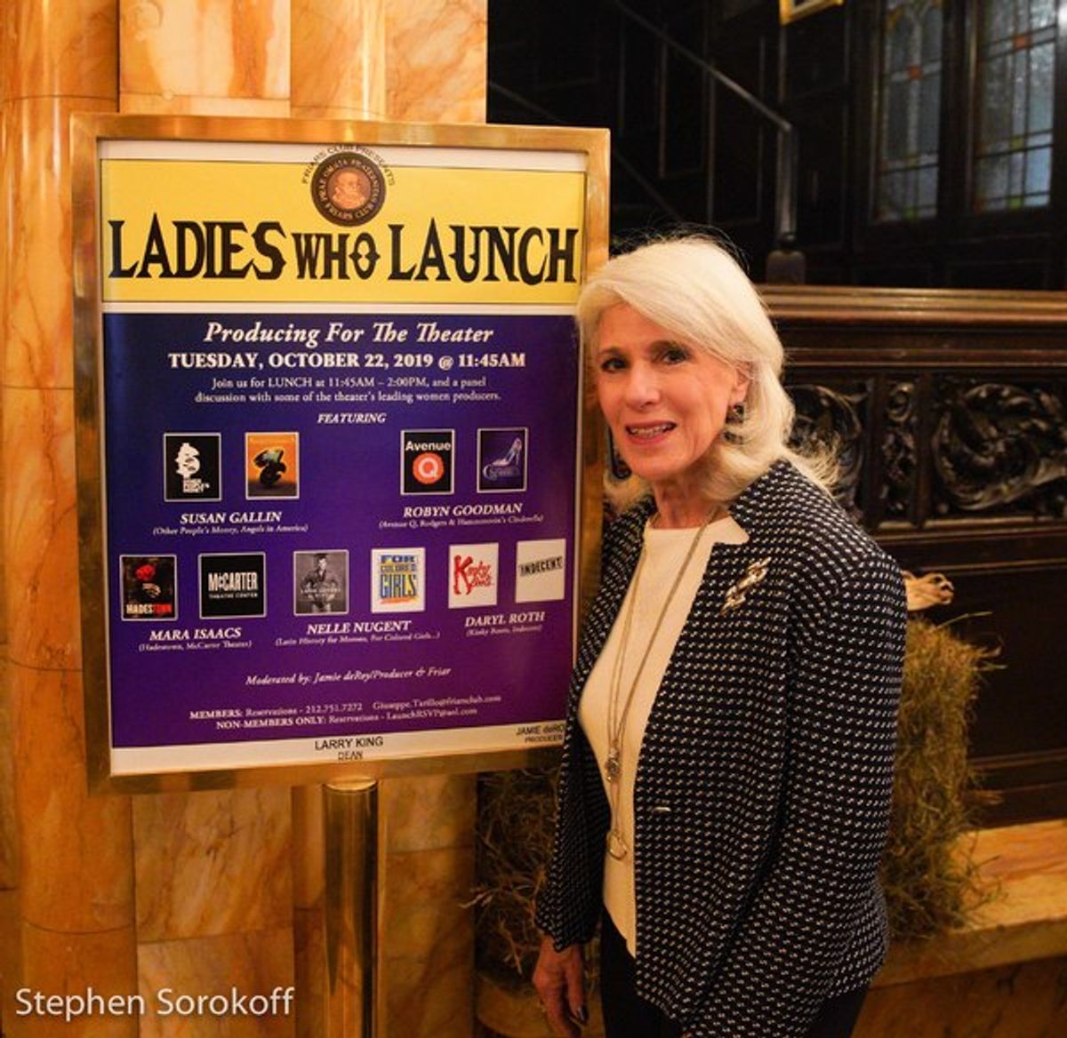 Jamie deRoy, Ladies who Launch at 